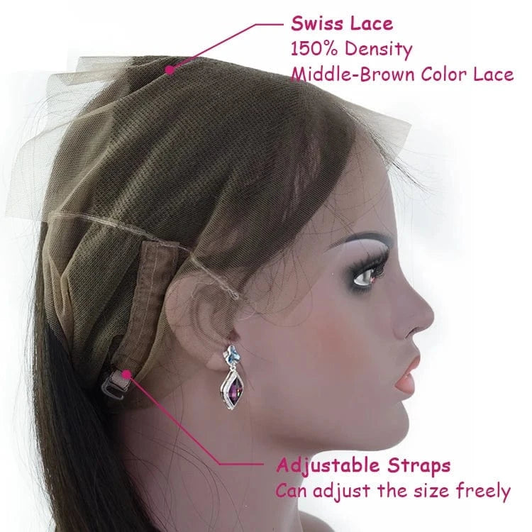 Wholesale Price Lace Frontal Brazilian Hair 360 Cheap Lace Frontal Body Wave Virgin Human Hair Swiss HD 360 Lace Frontal Closure