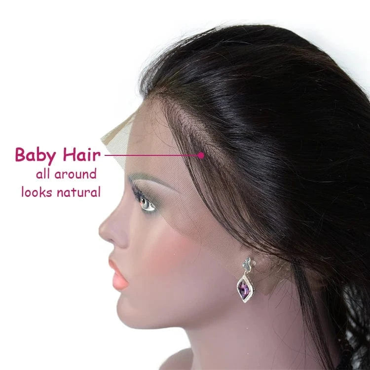 Wholesale Price Lace Frontal Brazilian Hair 360 Cheap Lace Frontal Body Wave Virgin Human Hair Swiss HD 360 Lace Frontal Closure