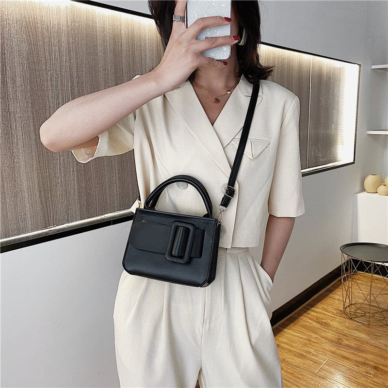 Wholesale Stylish Instagram Women PU Leather Shoulder Bag Lady Crossbody Casual Handbag