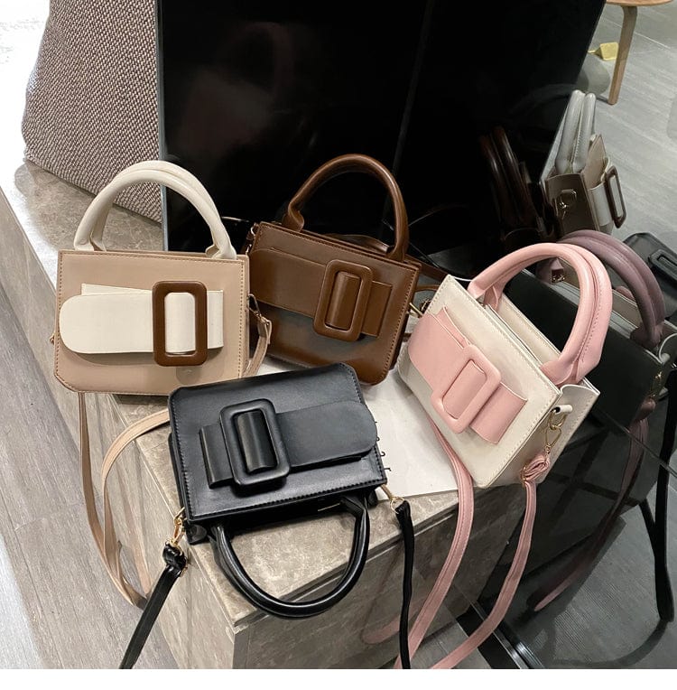 Wholesale Stylish Instagram Women PU Leather Shoulder Bag Lady Crossbody Casual Handbag