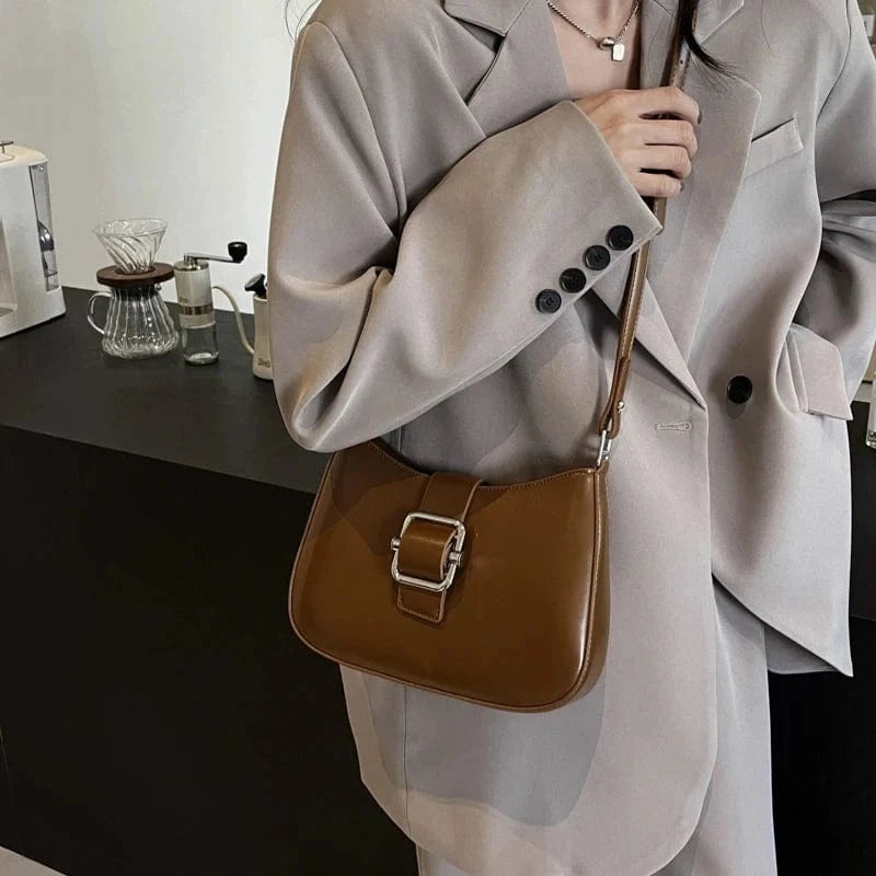Wholesale Trendy Fashion Crossbody Purses and Handbags 2024 Custom PU Leather Women Shoulder Bag
