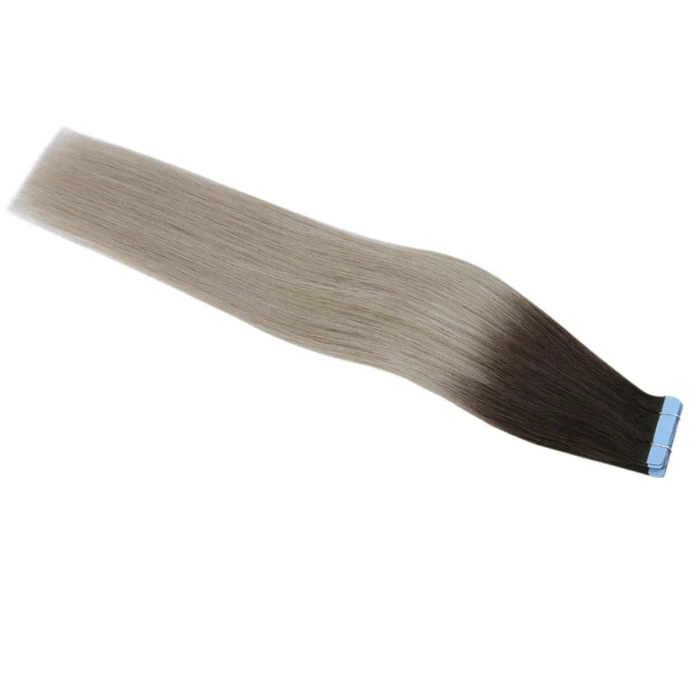 wholesale vrigin remy Russian human hair double drawn remy tape hair extensions