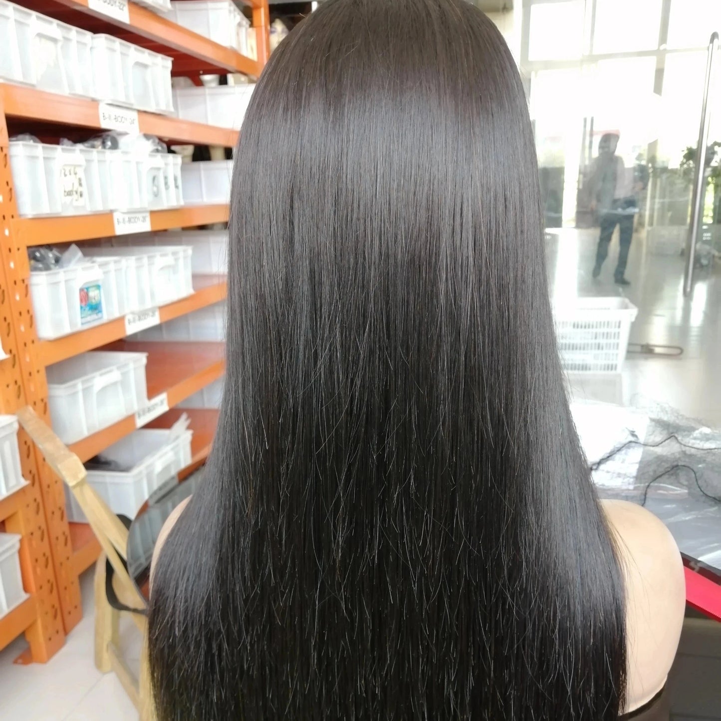 Wholesale Wear to Go Wigs for Black Woman Skin Like 5*5 Hd Lace Frontal Wigs Vendors Gluless Brazilian Human Lace Front Wig