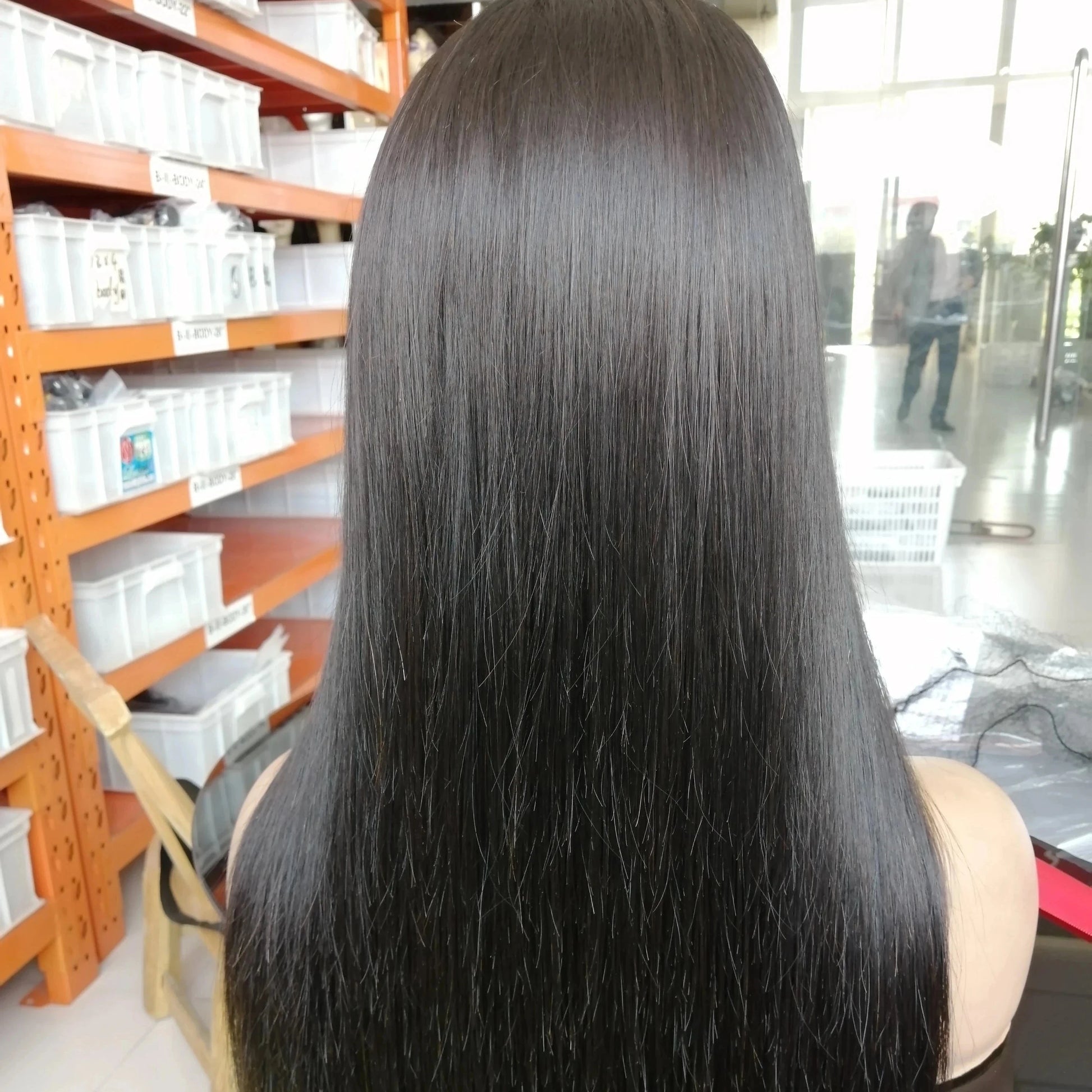 Wholesale Wear to Go Wigs for Black Woman Skin Like 5*5 Hd Lace Frontal Wigs Vendors Gluless Brazilian Human Lace Front Wig