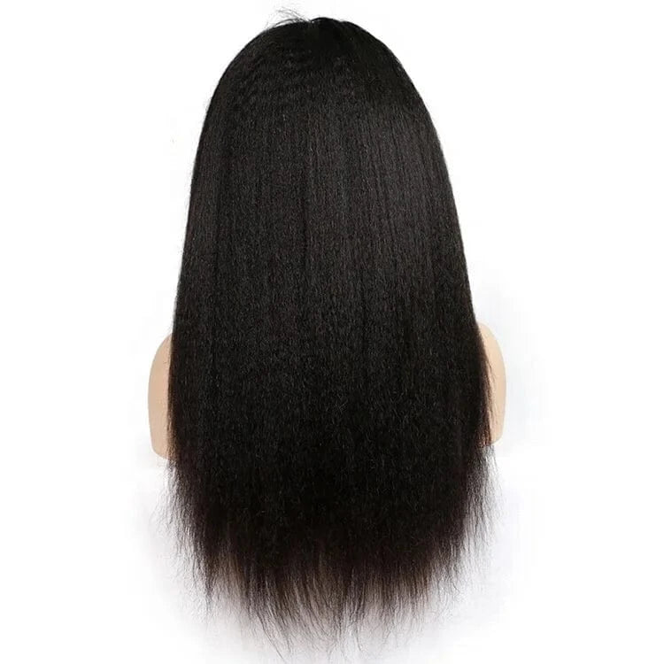 Wholesale yaki brazilian human hair wig, free sample silk top human hair full lace wig, real natural wigs for black women