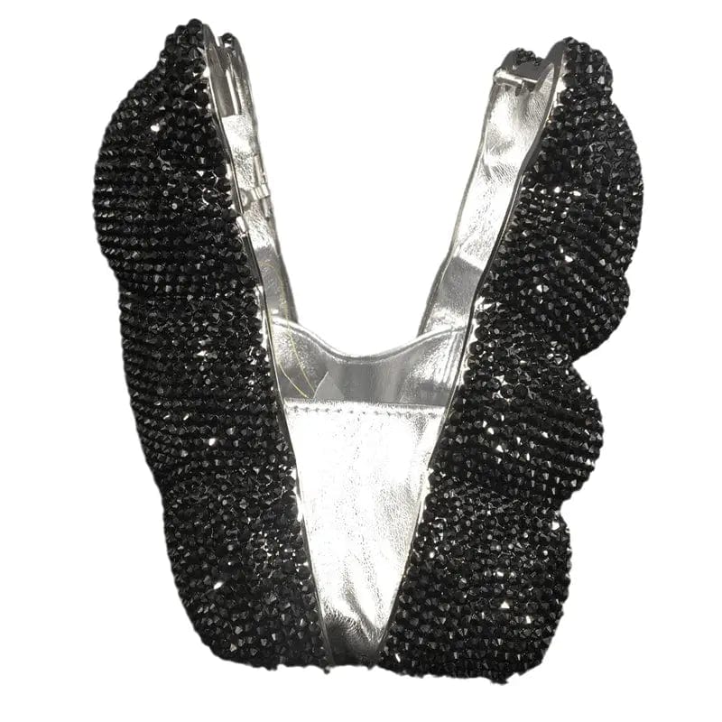 Wholesales Handmade Bling Crystal Rhinestone Clutch Evening Bag for Formal Party Diamond Small Gummy Bear Clutch Dinner Purse