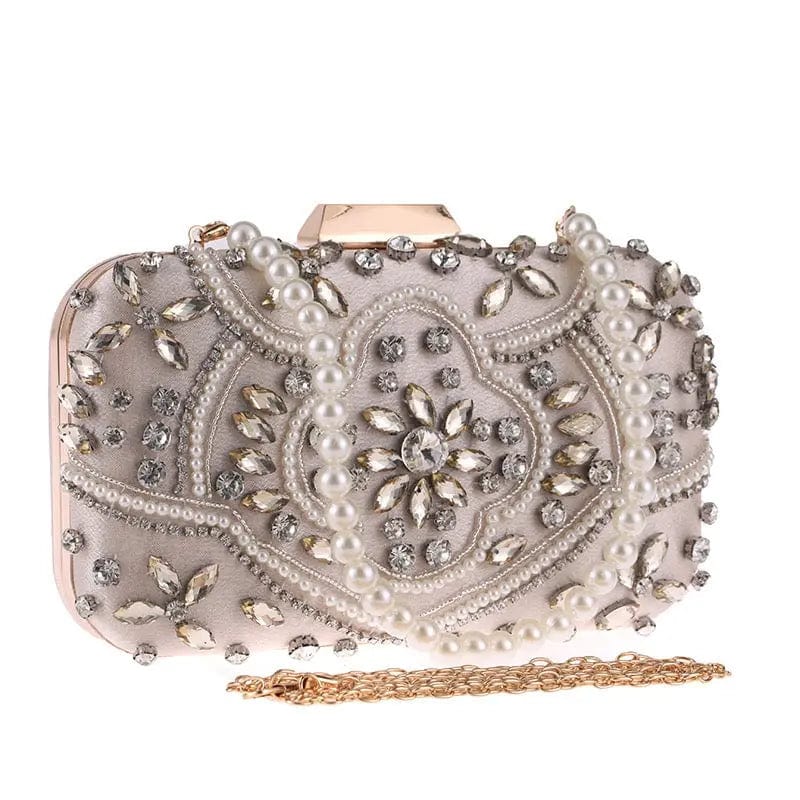 Wholesales Ladies India Style  Rhinestone Clutch Diamond Evening Beaded Bag Clutch HandBags Shoulder Diamond Purse