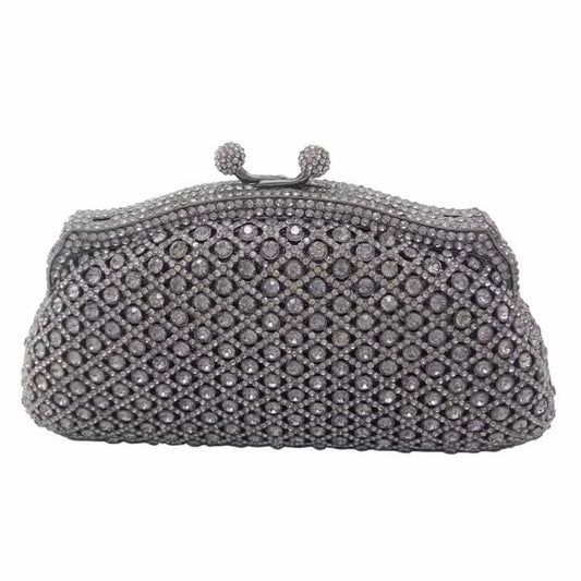 Wholesales Luxury Crystal Elegant Clutch Bag Dress Wedding Purse Women Rhinestone Party Evening Handbag For Woman