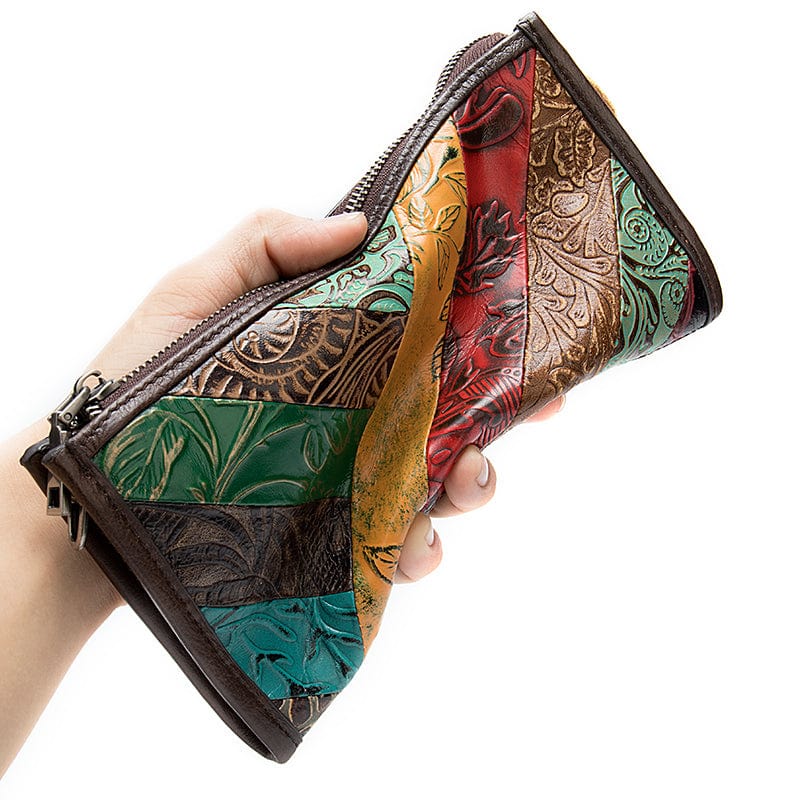 WM028-colorful Marrant 028 vintage clutch evening bags luxury party lady clutch genuine cow leather women shoulder bag women clutch bags