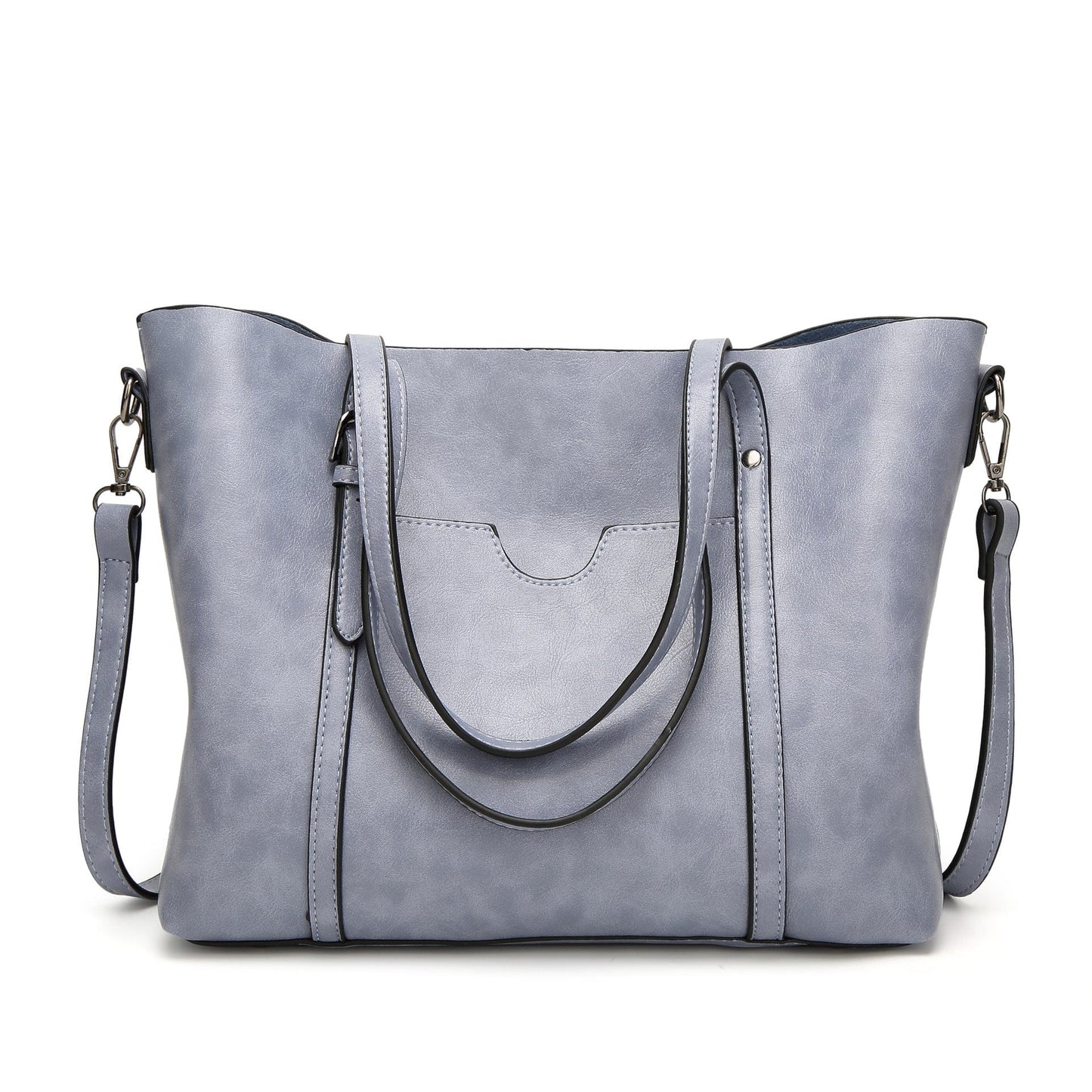 Women bag Oil wax Women's Leather Handbags Luxury Lady Hand Bags With Purse Pocket Women messenger bag Big Tote Sac Bols