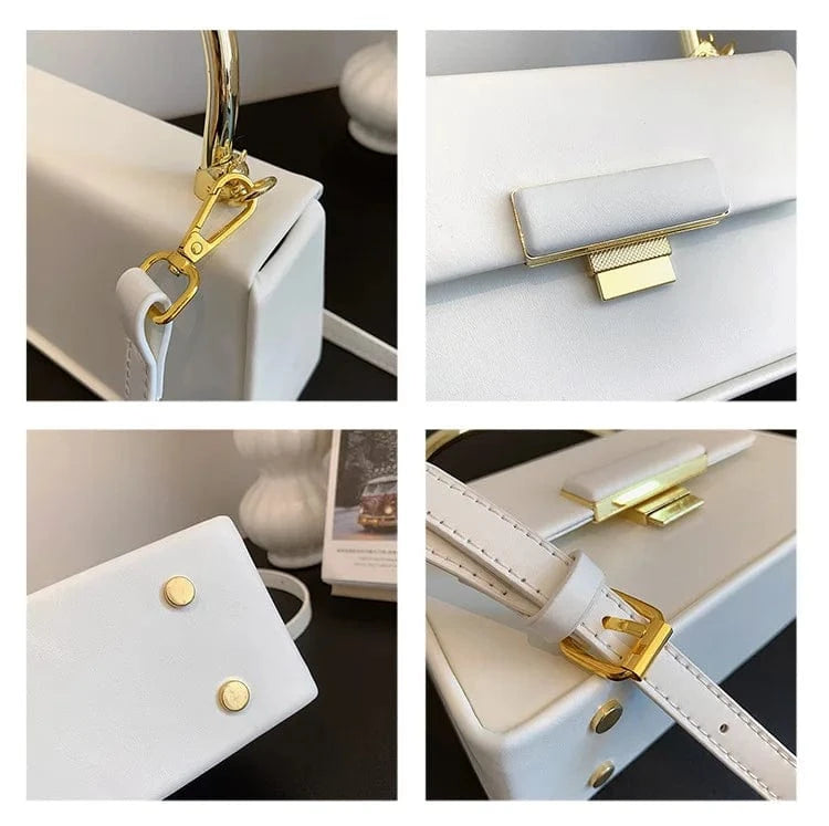 Women Crossbody Bags 2023 High Quality Clutch Female Purses Ladies Shoulder Messenger Bag New Fashion Metal Handle Handbags