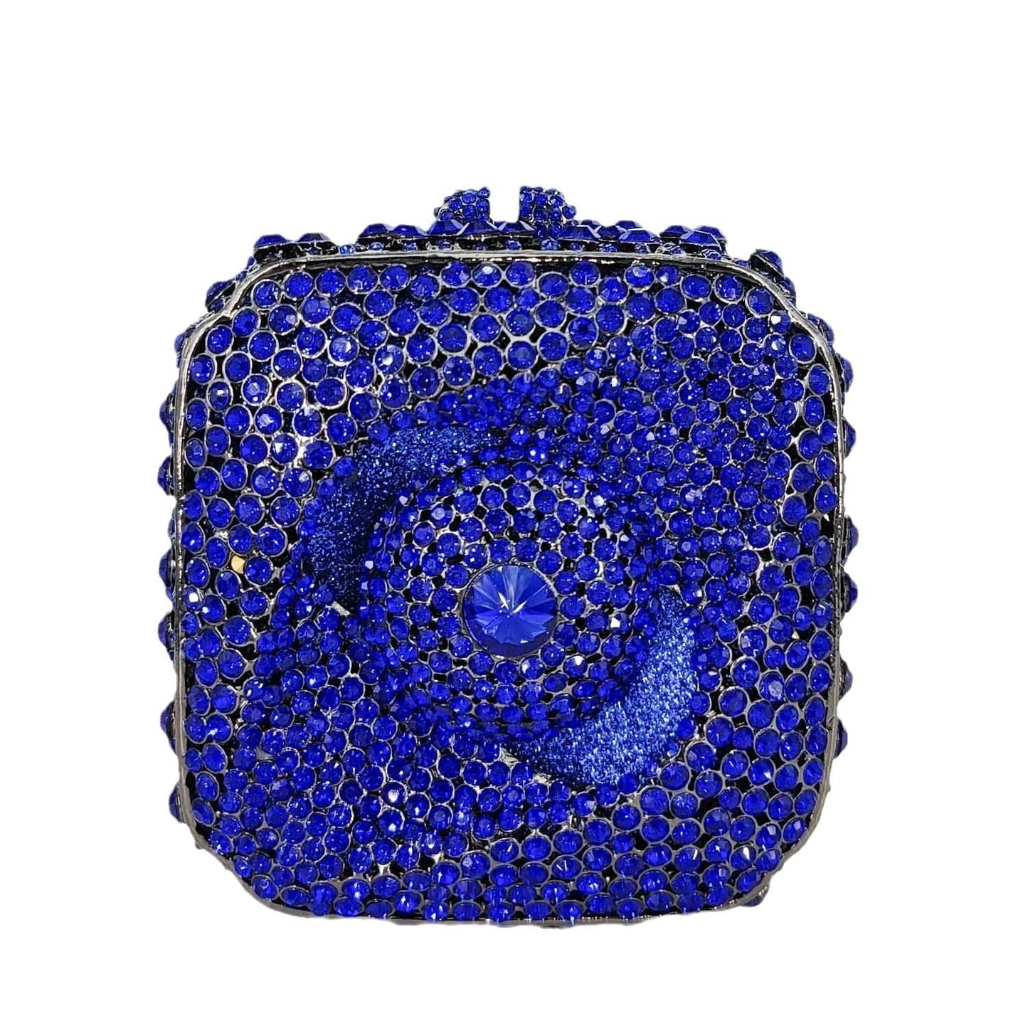 Women Evening Clutch Bag Luxury Handbag Square Bags High Quality Bling Diamond Rhinestone Crystal Small Bridal Bag Clutch