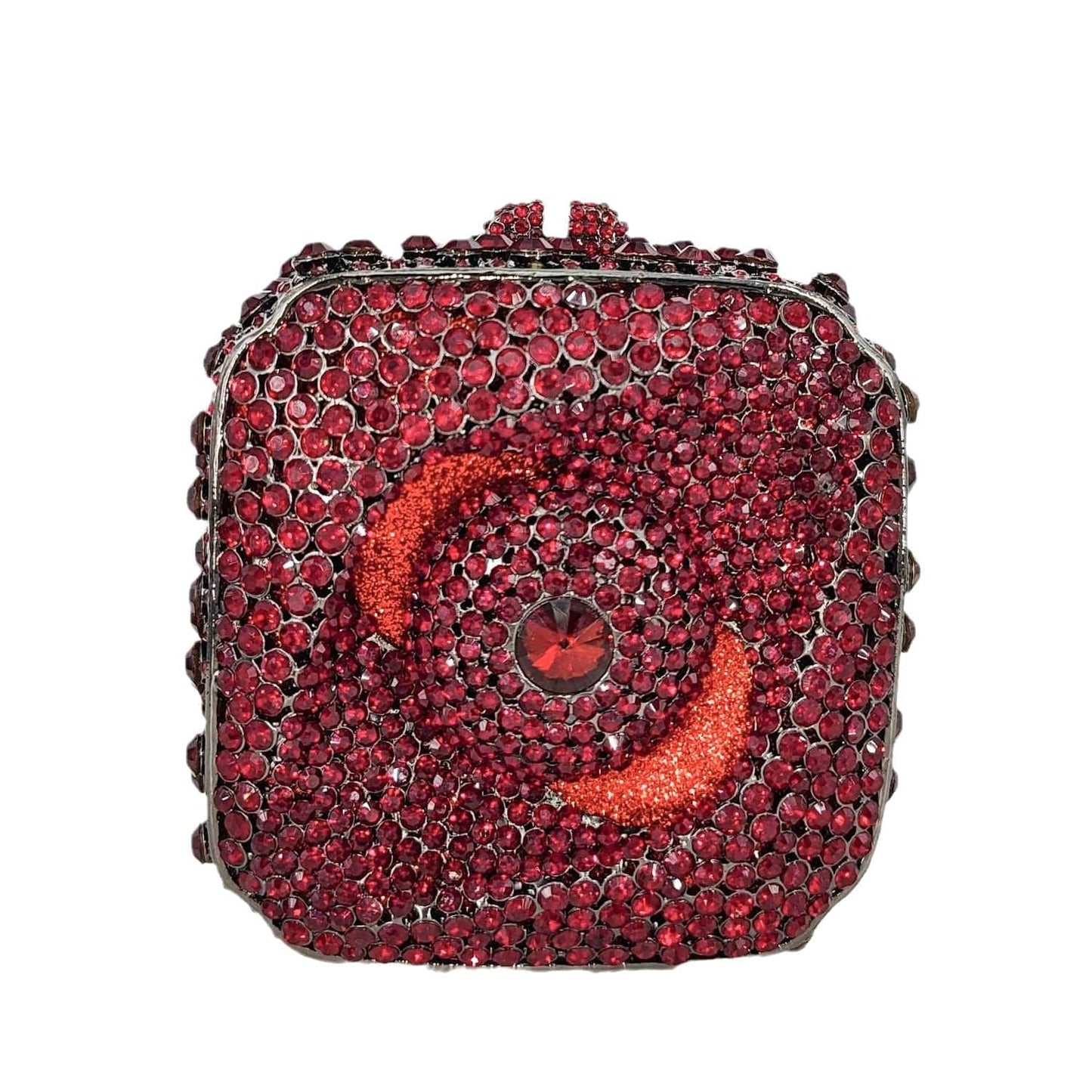 Women Evening Clutch Bag Luxury Handbag Square Bags High Quality Bling Diamond Rhinestone Crystal Small Bridal Bag Clutch