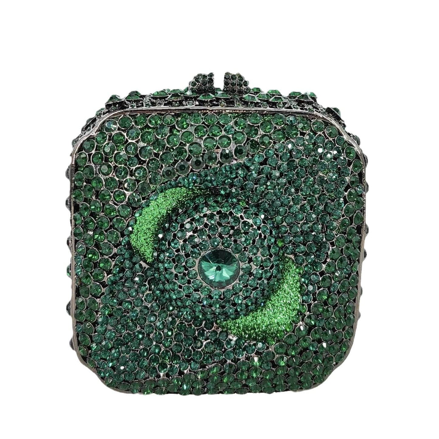 Women Evening Clutch Bag Luxury Handbag Square Bags High Quality Bling Diamond Rhinestone Crystal Small Bridal Bag Clutch