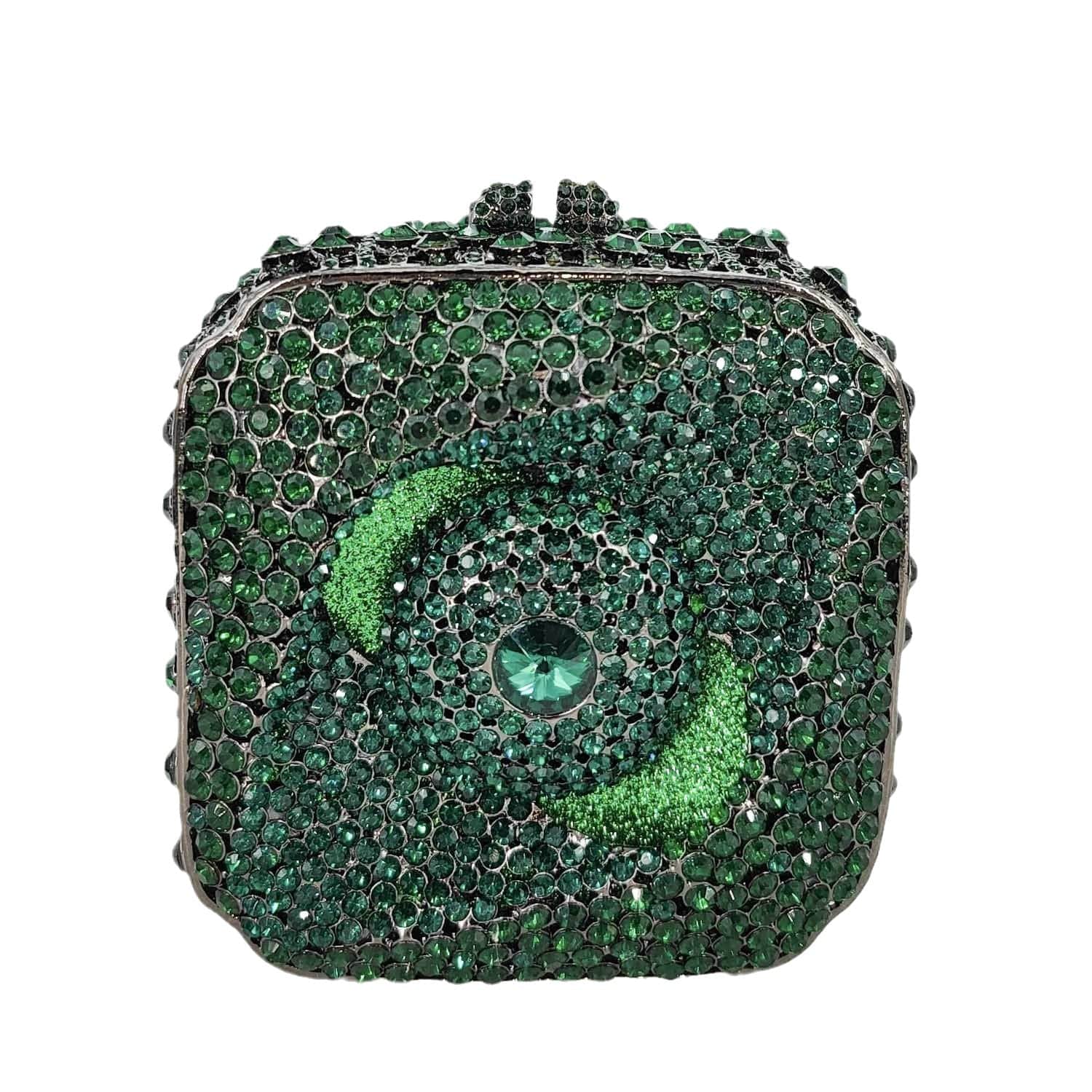 Women Evening Clutch Bag Luxury Handbag Square Bags High Quality Bling Diamond Rhinestone Crystal Small Bridal Bag Clutch