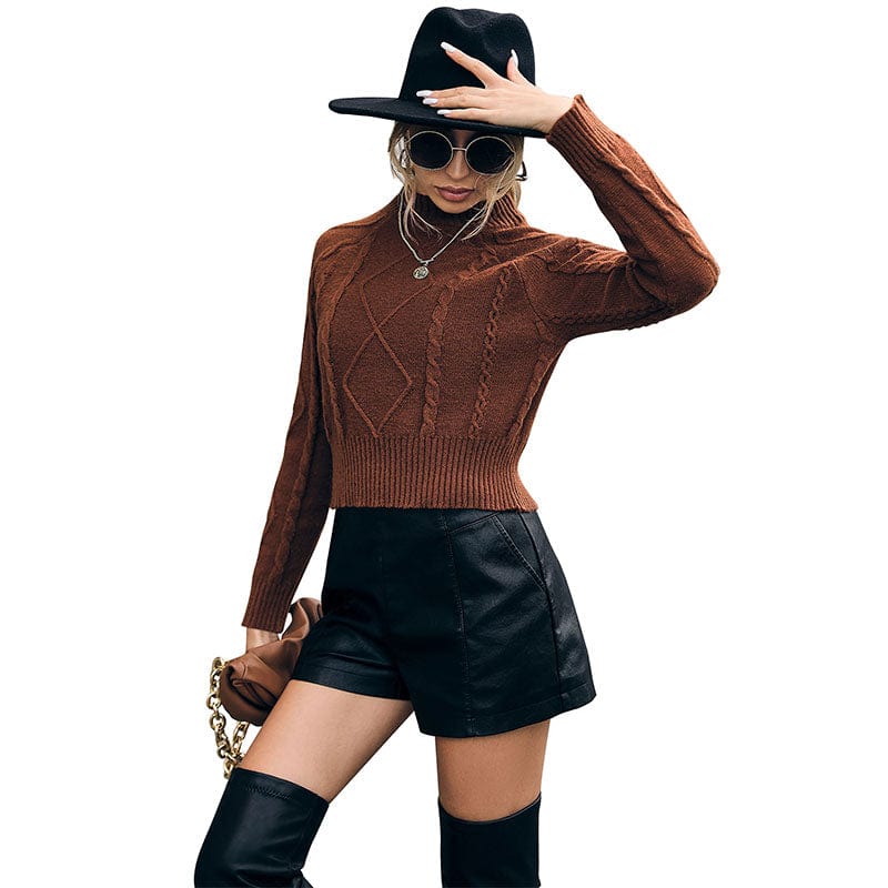 Women Fashion Patchwork Color Print Spring Knitted Tops Female Casual O-neck Long Sleeve Elastic Sweaters Chic