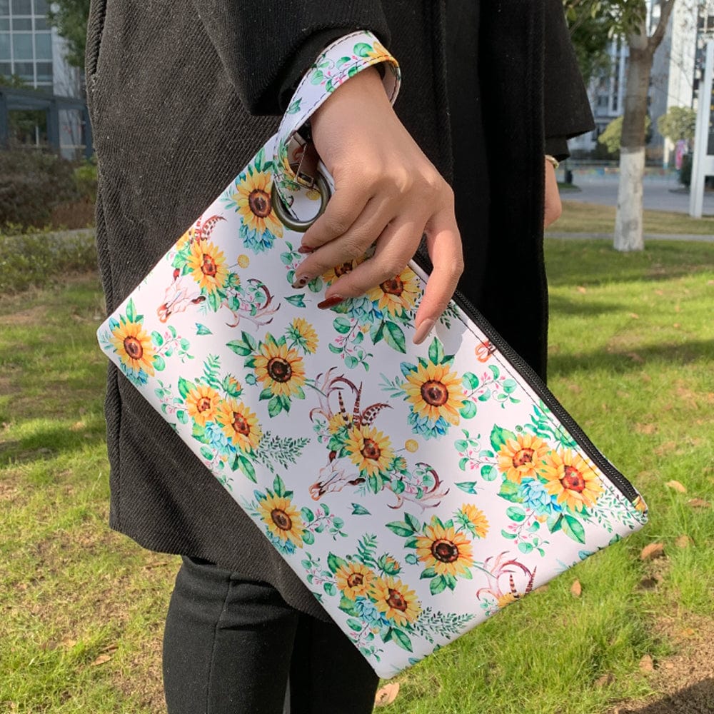 Women Leopard with Hair Oversized Clutch Bag Designer Large Capacity Clutch Handbag Lady Wristlet Purse Evening Bag For Girls