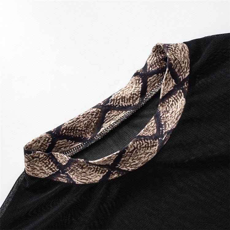 Women Long Sleeve Crop Tops Long Pants Two Piece Sets Mesh Patchwork Fall Outfits 2023 Spring Clothes
