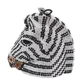 Women Money pocket Lipstick bling diamond party skull handbag hand rhinestone ice cream clutch popcorn fox purse evening bags