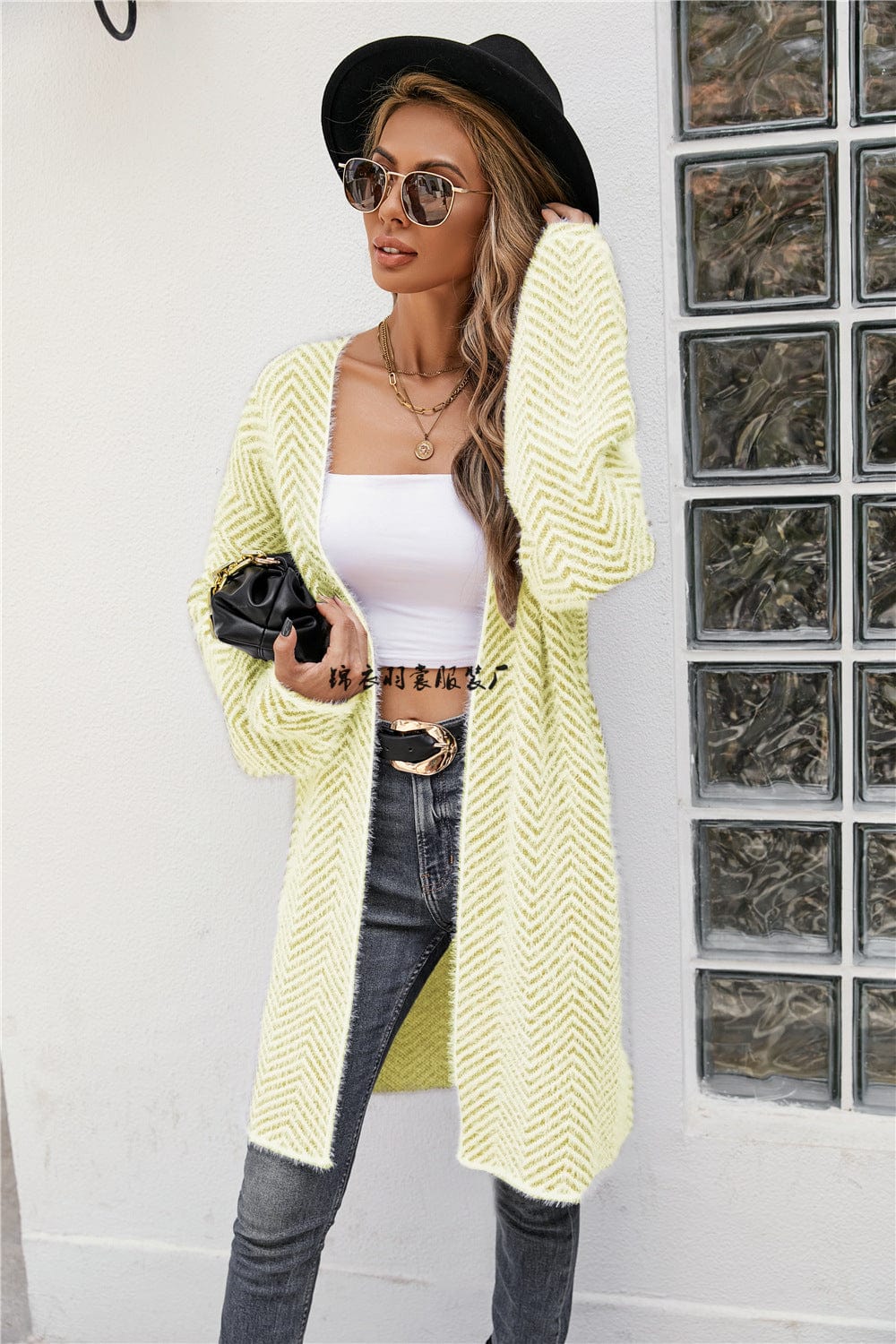Women's Cardigan Sweater Long Coat Casual Fashion Loose Elegant Streetwear Harajuku Knitwear Tops Female Clothing Autumn Winter