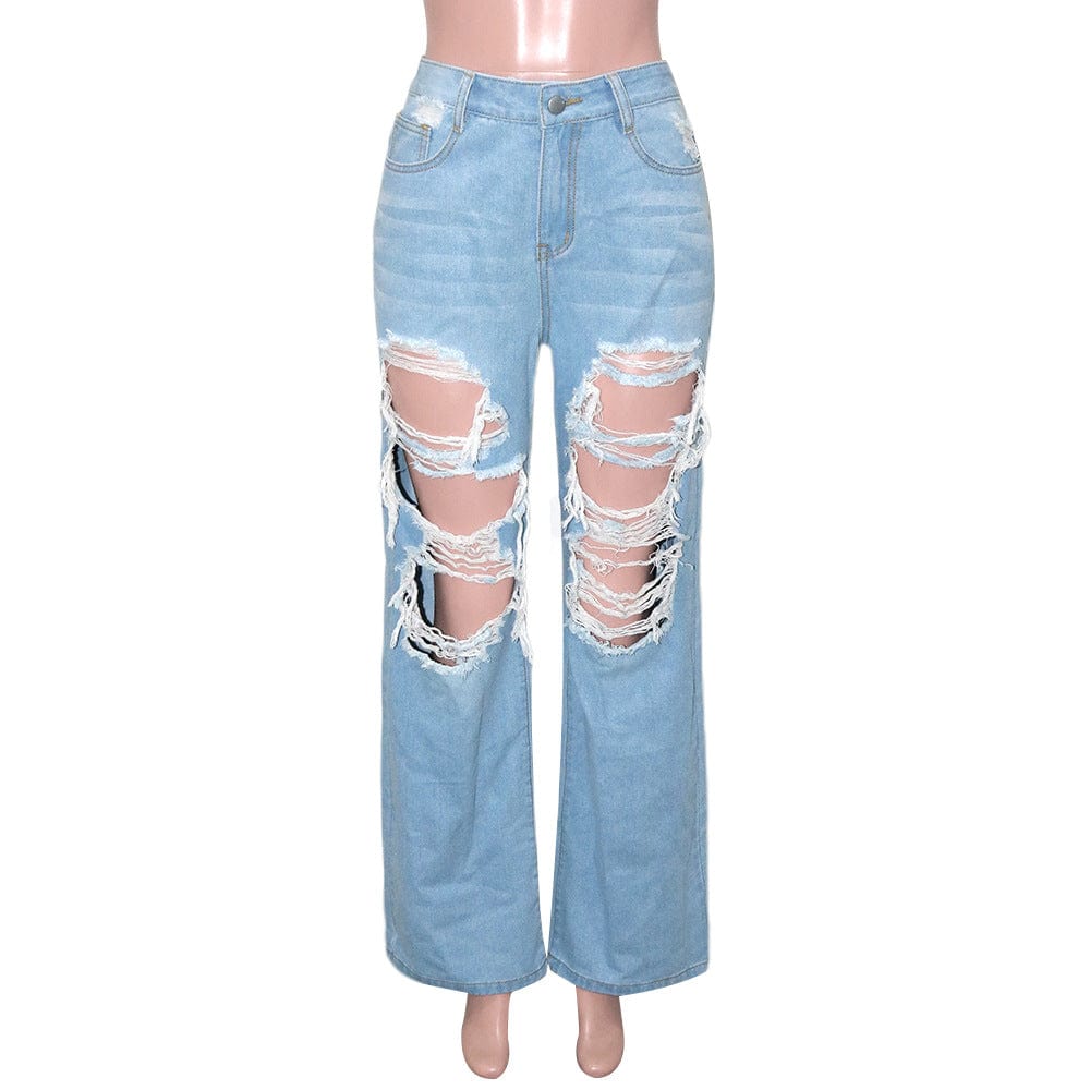 Women's Jeans Streetwear High Waist Jeans Vintage Straight Harajuku 2022 Denim Pants Cargo Pants