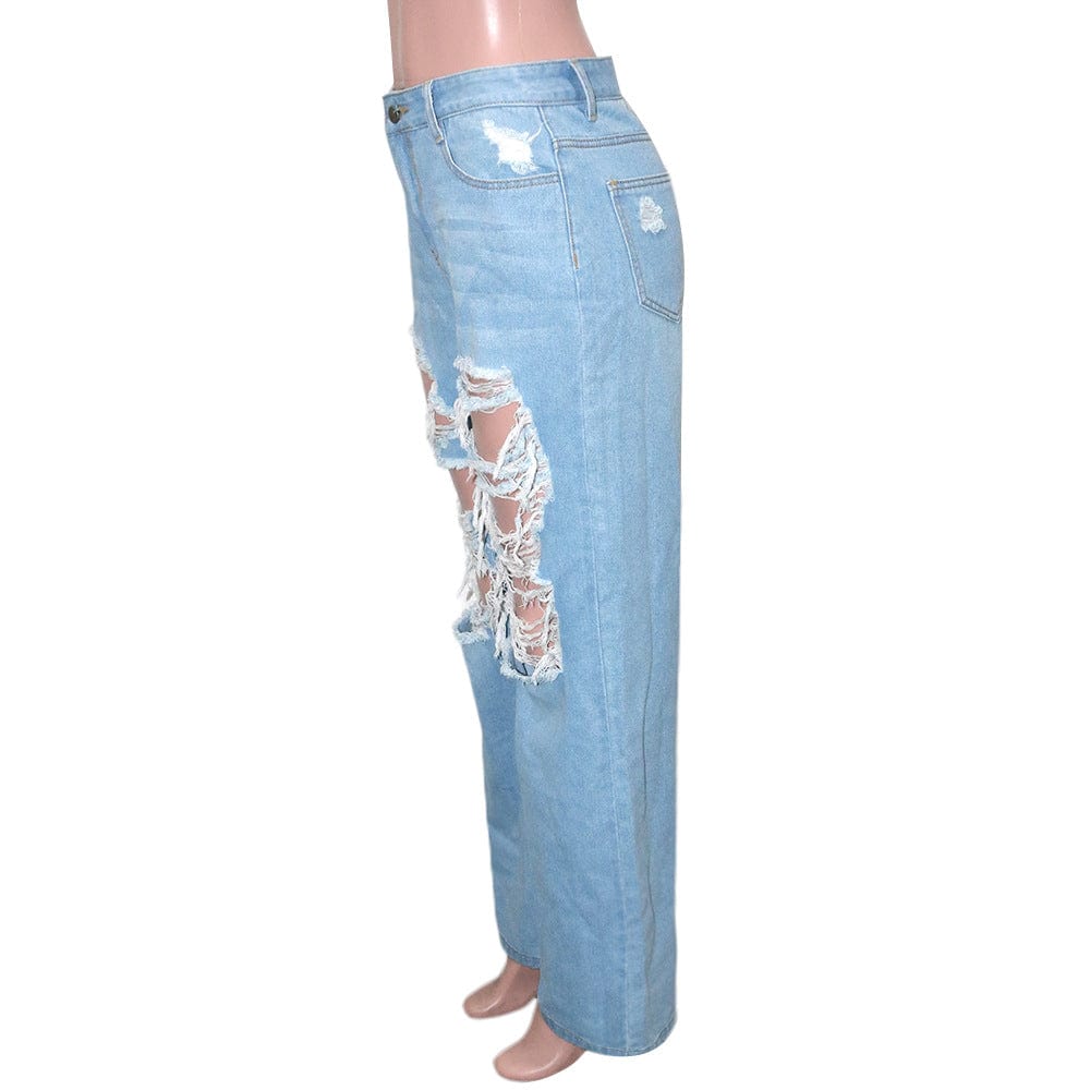 Women's Jeans Streetwear High Waist Jeans Vintage Straight Harajuku 2022 Denim Pants Cargo Pants