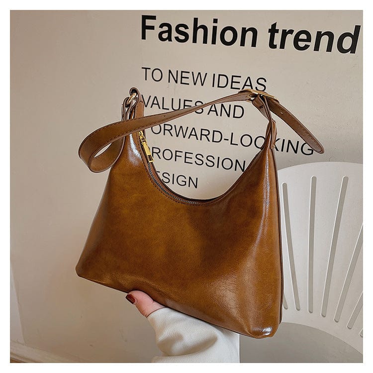 Women's Shoulder Underarm Bag Women's Retro Small Bag Bags Women PU Ladies Handbags