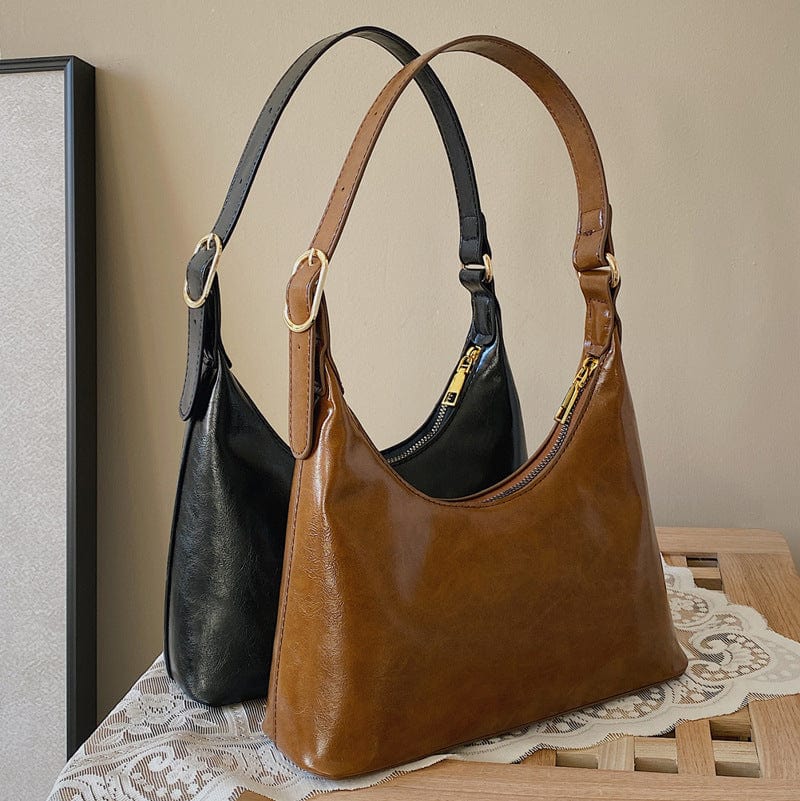 Women's Shoulder Underarm Bag Women's Retro Small Bag Bags Women PU Ladies Handbags