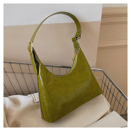 Women's Shoulder Underarm Bag Women's Retro Small Bag Bags Women PU Ladies Handbags