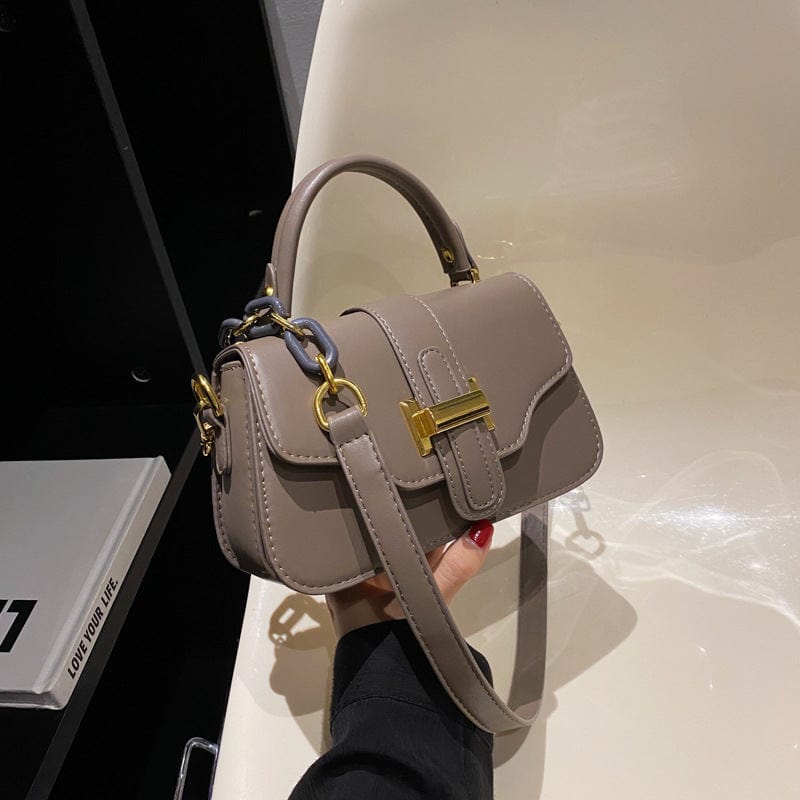 Women's Winter 2023 New Small Square Bag Simple  Single Shoulder women's messenger Cross-Body Bag