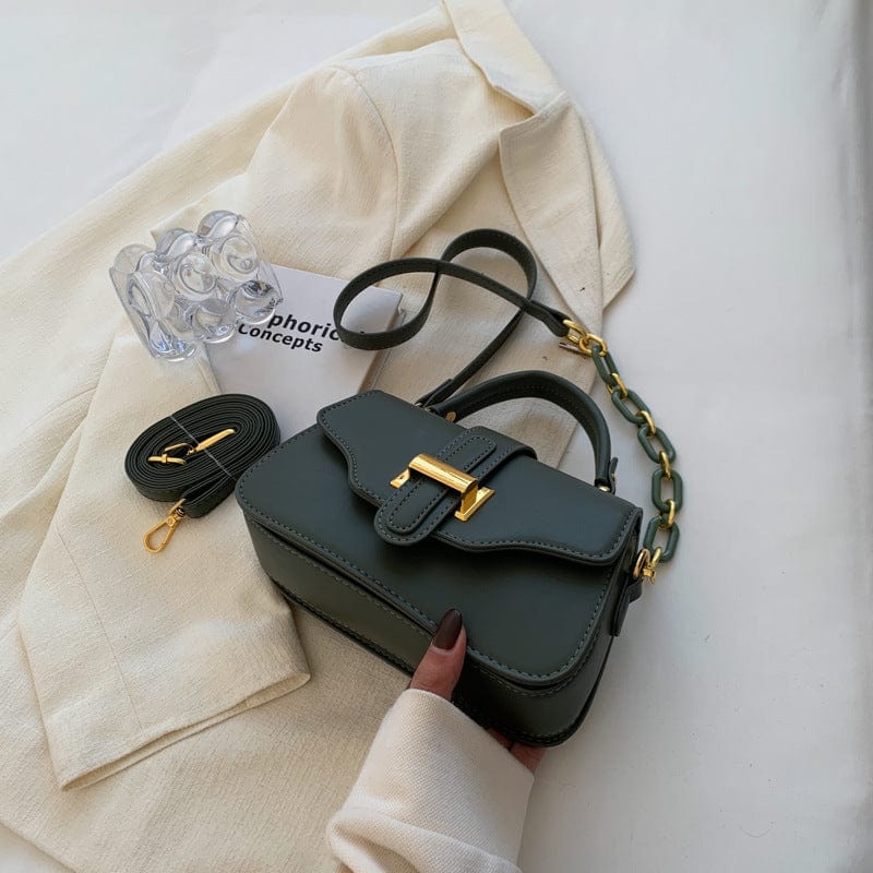 Women's Winter 2023 New Small Square Bag Simple  Single Shoulder women's messenger Cross-Body Bag