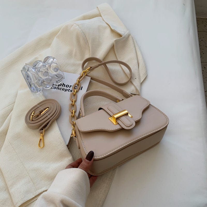Women's Winter 2023 New Small Square Bag Simple  Single Shoulder women's messenger Cross-Body Bag