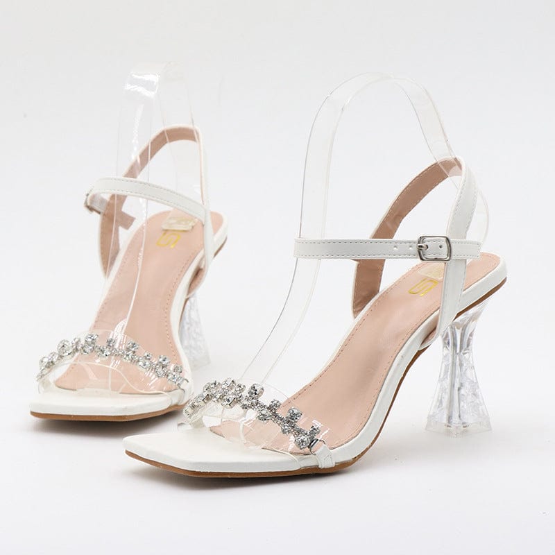 women size 9=40 / 2 Fashionable High Quality strappy sandals low heel women sandals rhinestone sandal branded