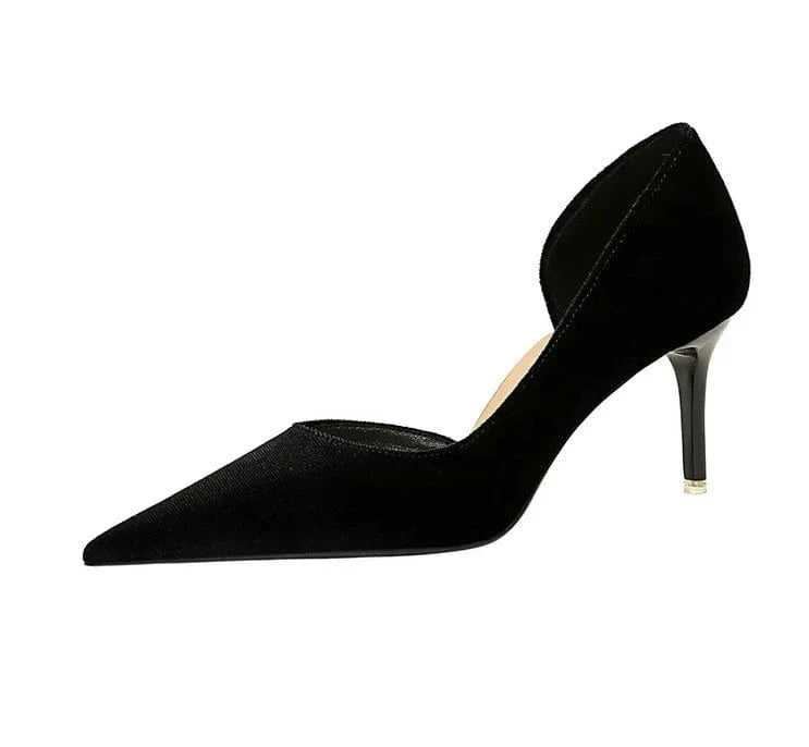 Women US11/EU43 / Black Kitten Heel 2023 New Women Office Pumps Sexy Party Stiletto Wedding Shoes Large Size 43 Female Luxury Heels