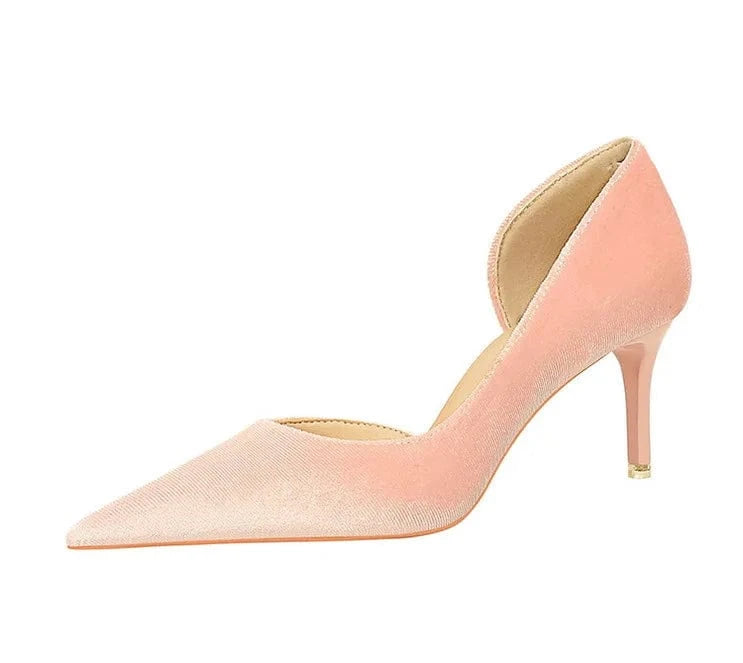 Women US11/EU43 / Pink Kitten Heel 2023 New Women Office Pumps Sexy Party Stiletto Wedding Shoes Large Size 43 Female Luxury Heels