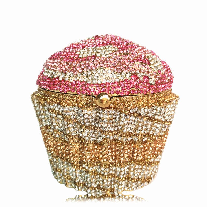 women wedding bridal bling diamond party skull handbag hand rhinestone ice cream clutch popcorn gun purse fish cake evening bags