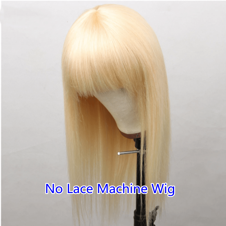 Women Wig Ombre Gray Blonde Color Loose Wave Raw Brazilian Cuticle Aligned Human Hair Transparent Lace Front Wigs