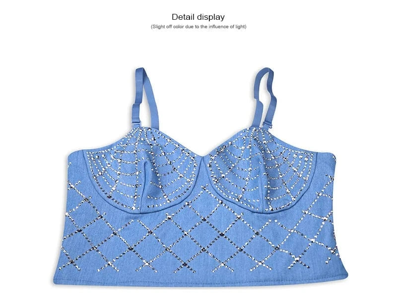 XL / Blue China private label self adhesive hot plus size transparent strap korean hot girl sexuy padded push up girl sexy bra