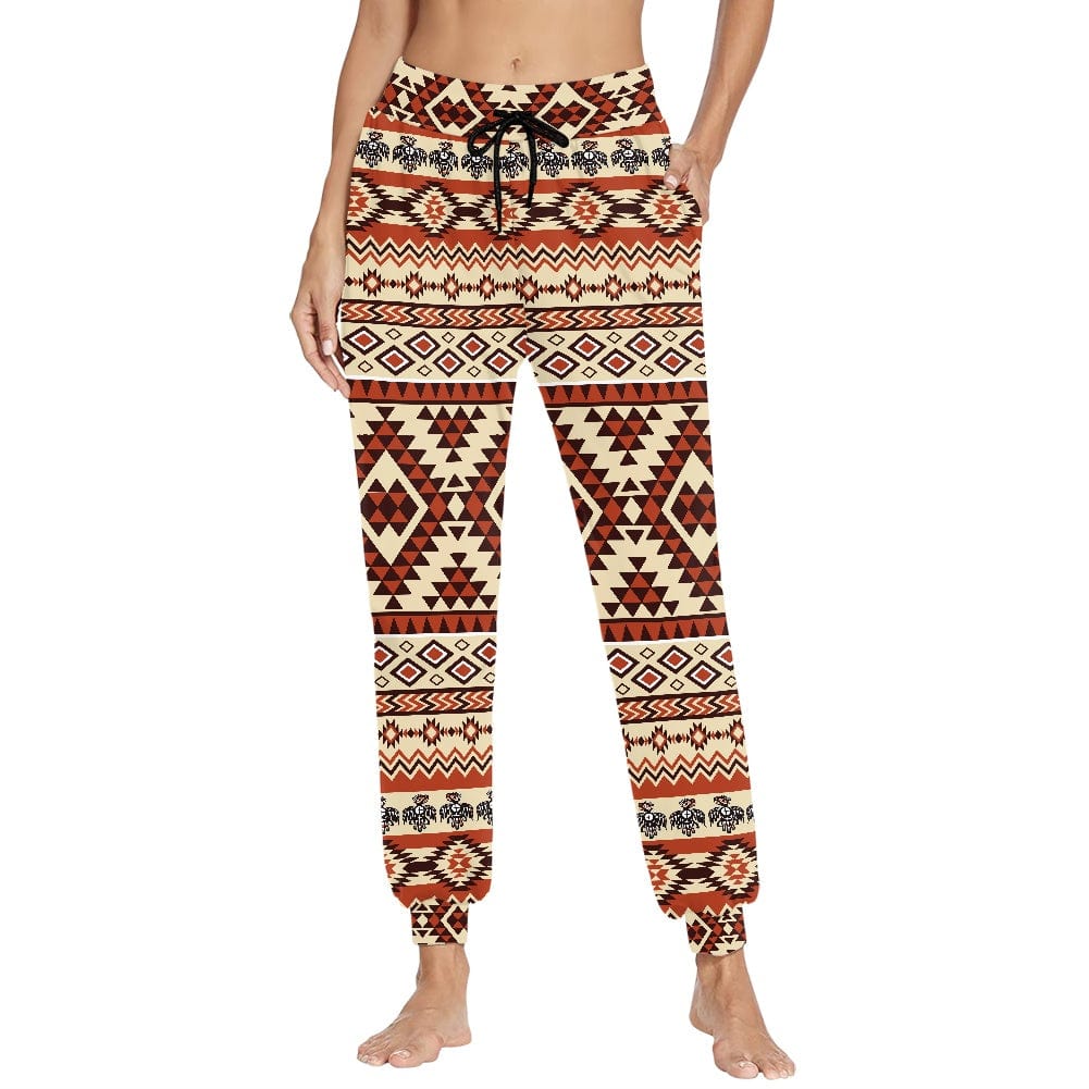 XL / YSFC01633F90 Long Pants for Women Summer Casual Trousers Loose Elephant Pattern Harem Pants Mid Waist Lace-up Thai Traditional Sport Trouser