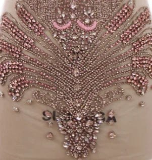 XS / Pink Ocstrade New Arrival Silver Rhinestone Birthday Dress Party Sexy 2023 Beaded Applique Strap Club Dresses Sexy Women Clothing
