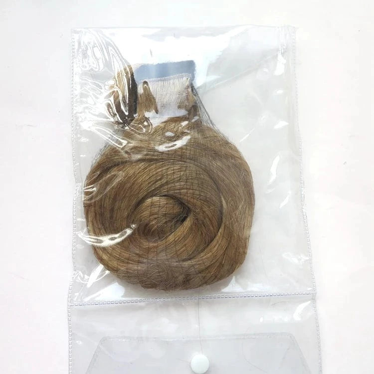 Xuchang Hair 22 inches 100 g/piece double drawn multi colors European hair pony tail clip on with 100% Human Hair Extensions