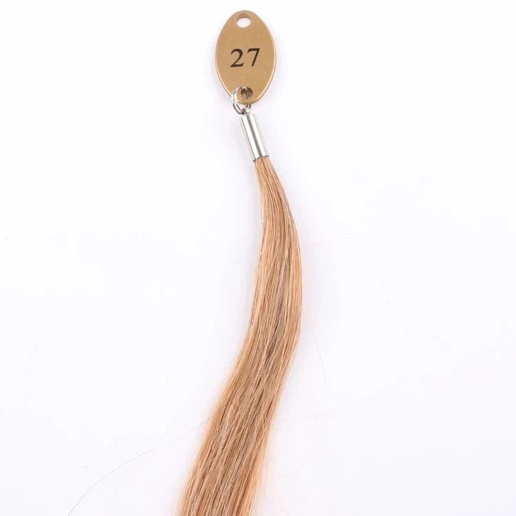 Xuchang Hair 22 inches 100 g/piece double drawn multi colors European hair pony tail clip on with 100% Human Hair Extensions