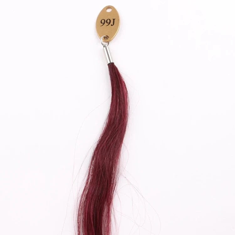Xuchang Hair 22 inches 100 g/piece double drawn multi colors European hair pony tail clip on with 100% Human Hair Extensions