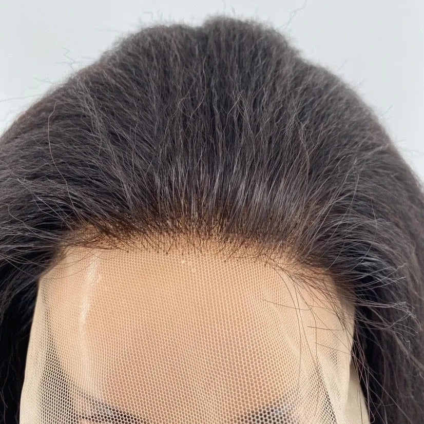 Yaki straight 5x5 hd lace closure wig and 13x4 hd tranpsarent full frontal lace wigs