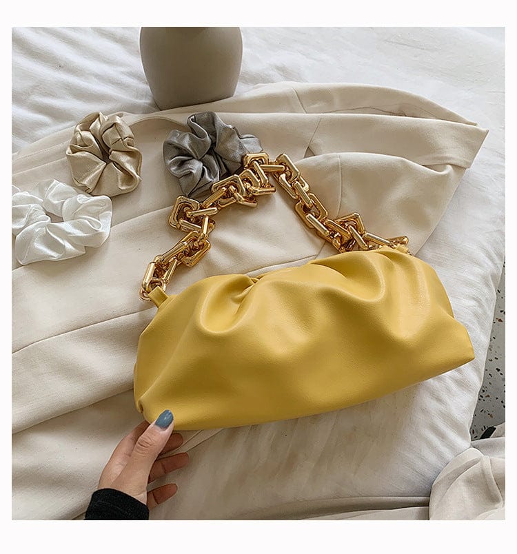 Yellow JANHE bourses femme sac a main Women Pu Leather Shoulder Bags Purse And Handbags For Ladies