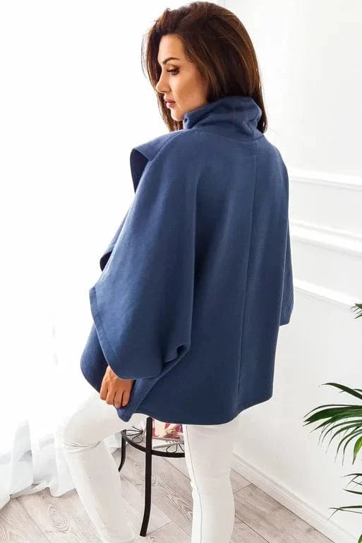 YSMARKET Winter Asymmetrical Warm Turtleneck Hoodies Sweatshirt Women Solid Casual Loose Flare Sleeve Female Tracksuit