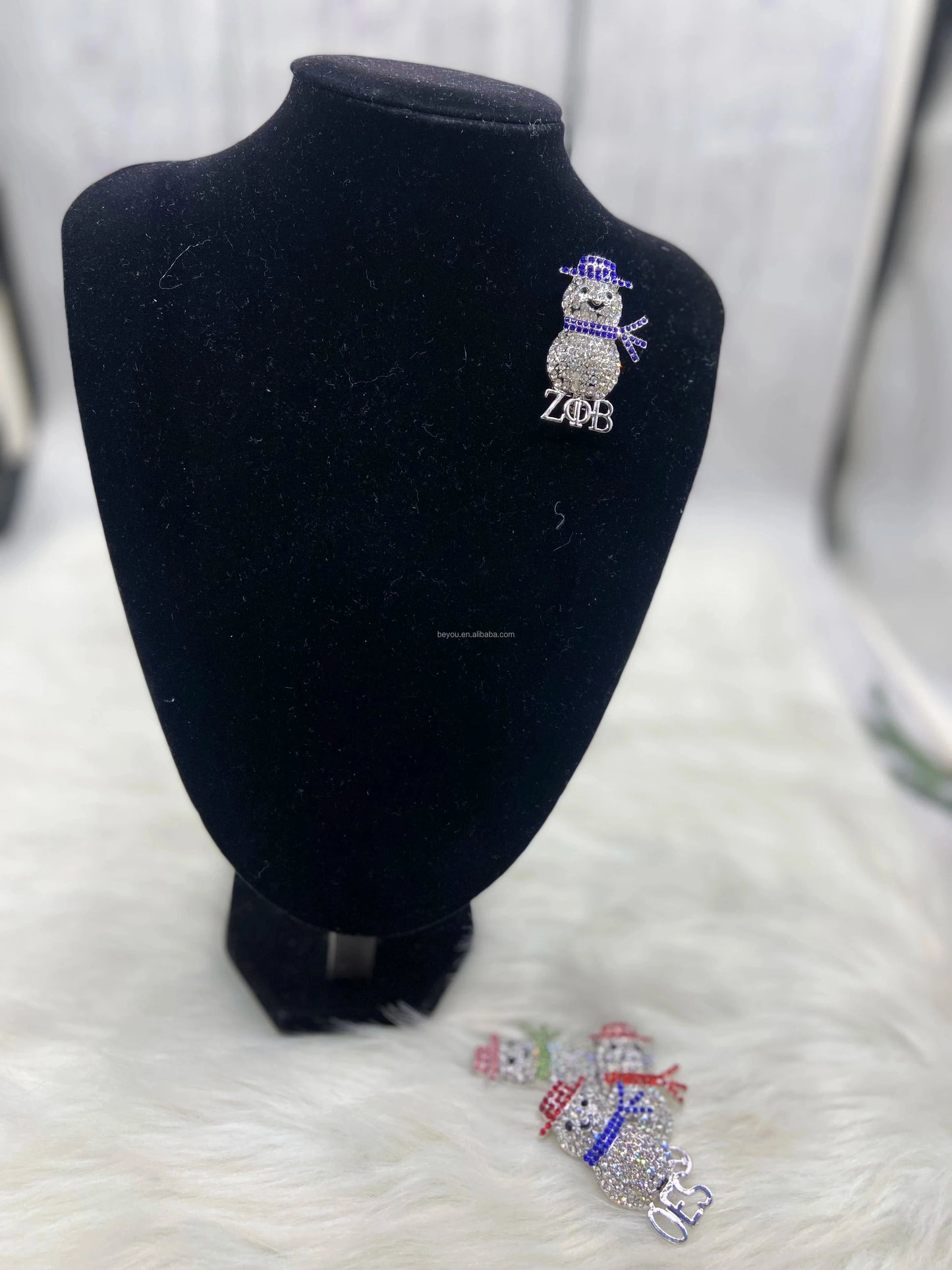 ZPB Customized Fashion ZPB Sorority Organizations Custom 1946 Jewelry Gift Key holder Number Pearl Keyring Keychain Wholesale