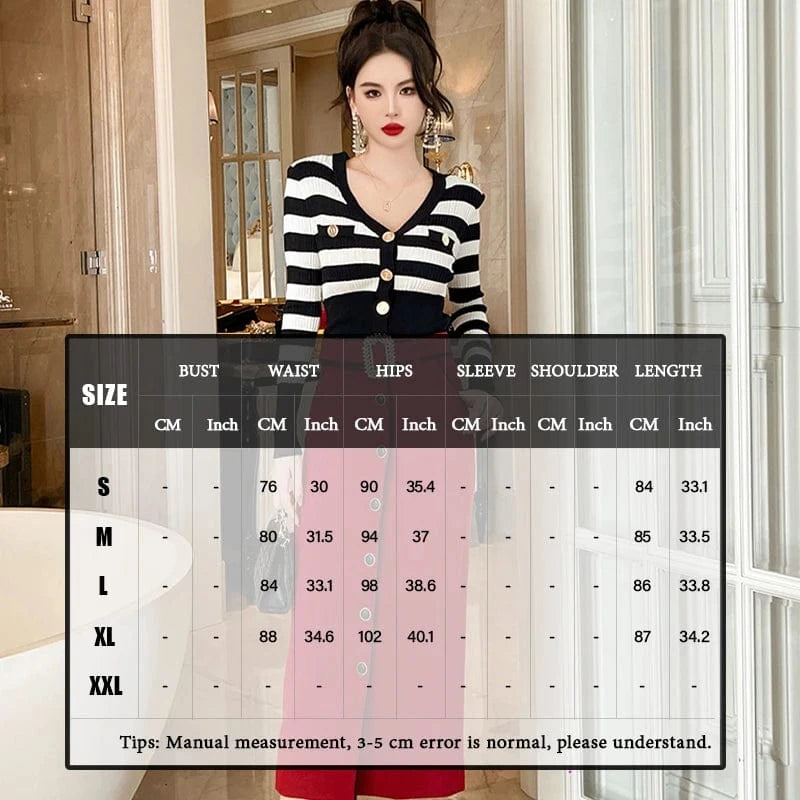 ZYHT 11179 Autumn Winter Women Red Woolen Midi Skirts High Waist Front Button Up Straight Skirt with Belt