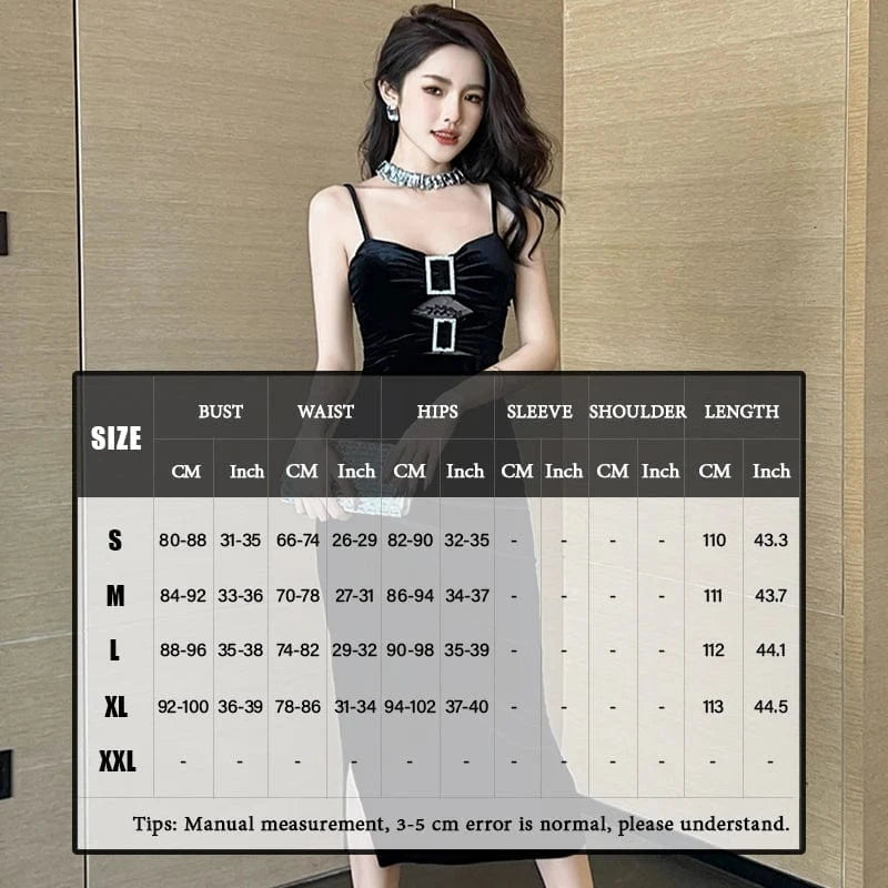 ZYHT 9680 Cut-out Lace Stitching Sexy Velvet Dress Eco-Friendly Sleeveless Midi Dresses with Spaghetti Straps