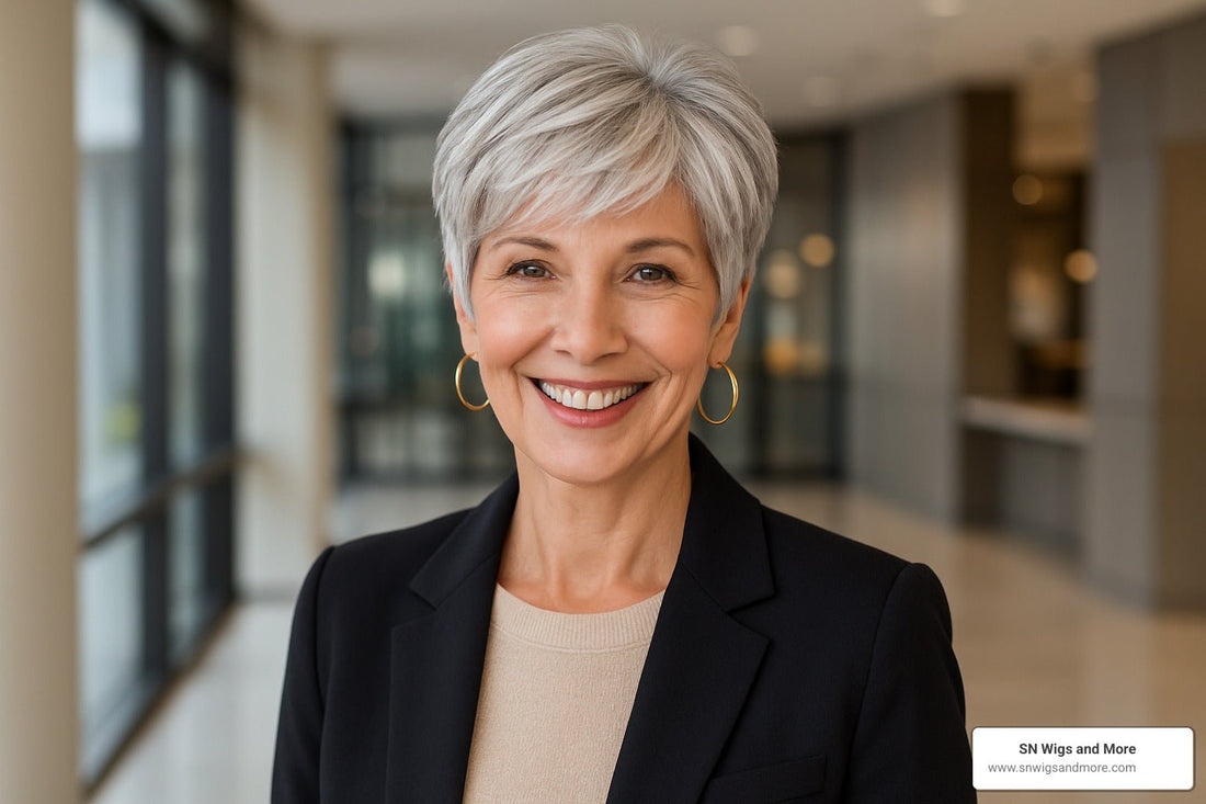 Going Gray Gracefully? Top Silver Wigs for Women to Rock Your Look - SN Wigs & More
